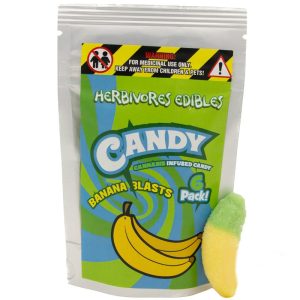 Buy Herbivores Edibles - Banana Blasts at BudExpressNOW Online Shop