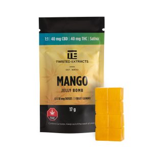 Buy Twisted Extracts - Mango Jelly Bombs 1:1  at BudExpressNOW Online Shop