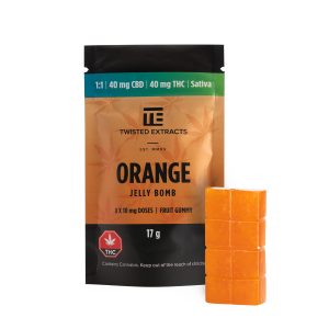 Buy Twisted Extracts - Orange Jelly Bombs 1:1 at BudExpressNOW Online Shop