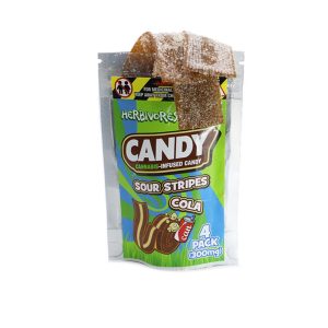 Buy Herbivores Edibles – Sour Stripes Cola at BudExpressNOW Online Shop