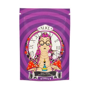 Buy Alice - Mushroom Gummy - Sour Grape 2500MG At BudExpressNOW Online Shop