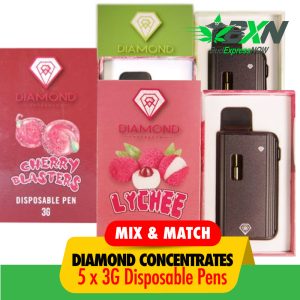 Buy Diamond Disposable Pens 3ML Mix & Match - 5 at Budexpressnow Online.